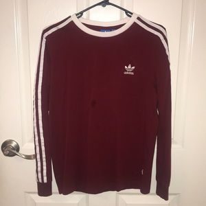 Maroon Adidas Shirt